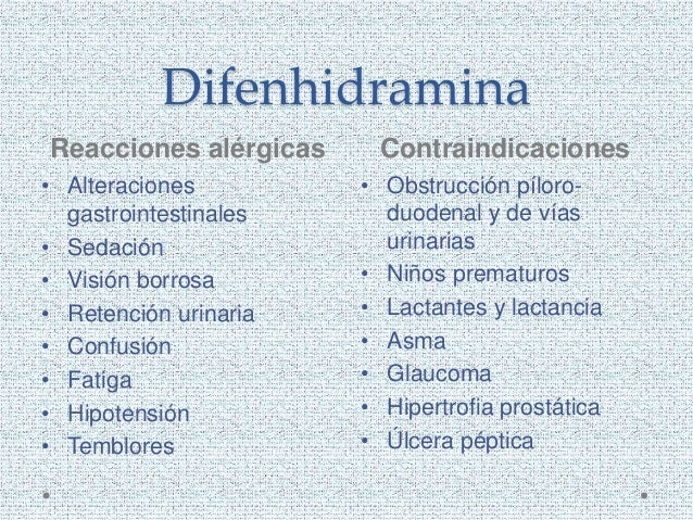 Antihistaminicos