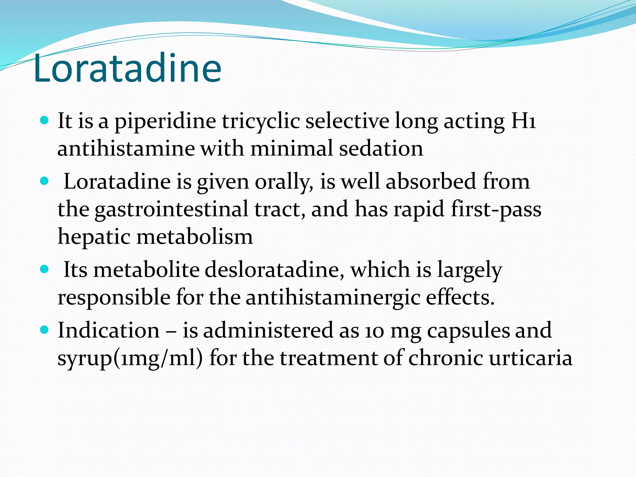 Antihistaminics | PPTX