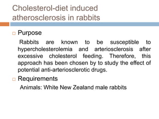 Screening of Antihyperlipidemic drugs | PPTX