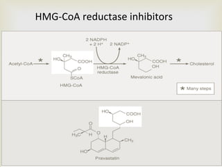 28
HMG-CoA reductase inhibitors
 