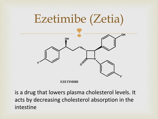Antihyperlipidemic drugs | PPT