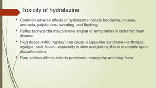 hypertension and Antihypertensive agents | PPTX