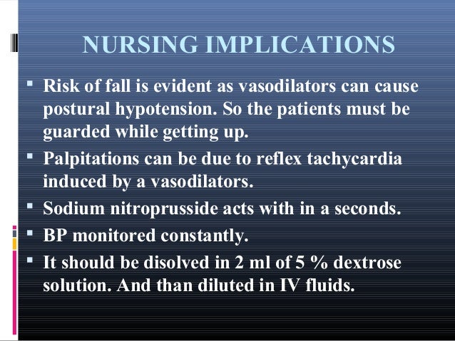 Anti Hypertensive Drugs For Nursing Students