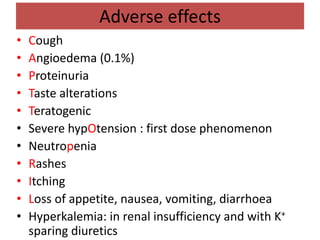 Antihypertensive drugs naser PPT