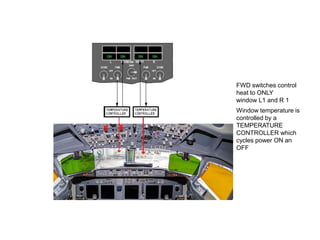 FWD switches control
heat to ONLY
window L1 and R 1
Window temperature is
controlled by a
TEMPERATURE
CONTROLLER which
cycles power ON an
OFF

 
