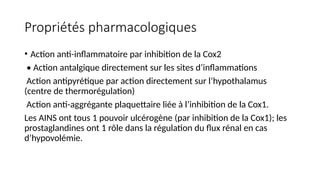Médicaments Anti inflammatoires / médecine | PPTX
