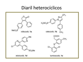 Diaril heterocíclicos

 