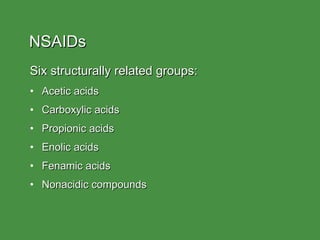 Antiinflammatory and nsai ds | PPT