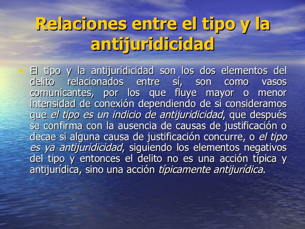 Antijuridicidad
