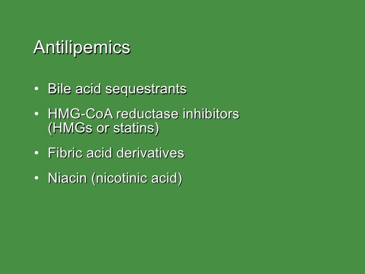 antilipemic