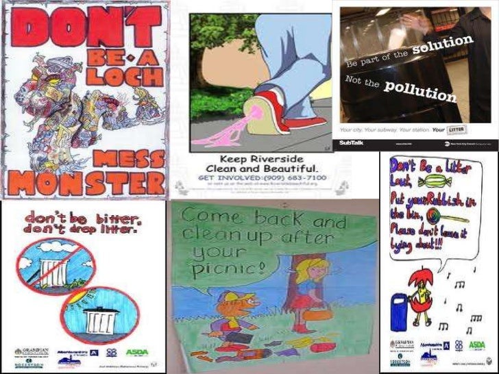 Anti littering lesson