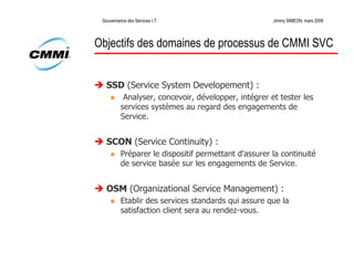 La Gouvernance des Services Informatiques