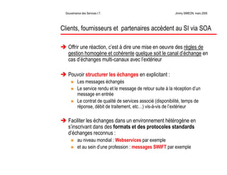 La Gouvernance des Services Informatiques