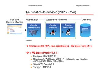 La Gouvernance des Services Informatiques