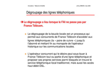 Télécoms et innovations InterNet