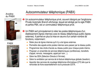 Télécoms et innovations InterNet