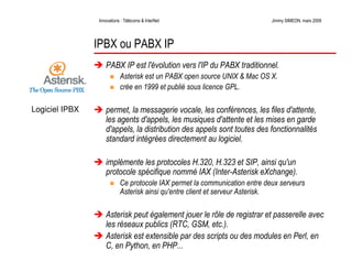 Télécoms et innovations InterNet