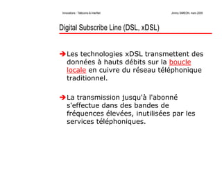 Télécoms et innovations InterNet