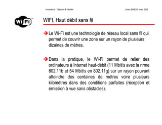 Télécoms et innovations InterNet