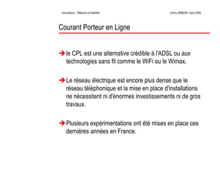 Télécoms et innovations InterNet