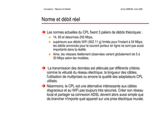 Télécoms et innovations InterNet