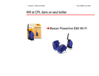 Télécoms et innovations InterNet