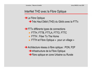 Télécoms et innovations InterNet
