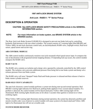 Antilock brakes | PDF