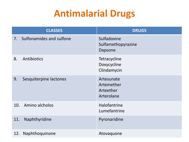 antimalarial-drugs-pptx-infectious-diseases-diseases-and-conditions