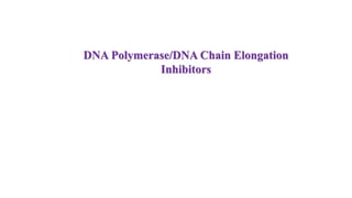 DNA Polymerase/DNA Chain Elongation
Inhibitors
 