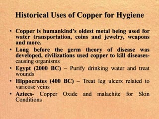 Anti-Microbial Copper | PPTX