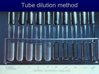 Tube dilution method
8 February 2023 42
 