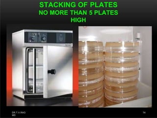 STACKING OF PLATES
NO MORE THAN 5 PLATES
HIGH
DR.T.V.RAO
MD
14
 