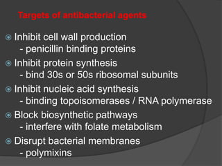 Antimicrobial chemotherapy & bacterial resistance dr. ihsan alsaimary | PPT