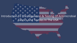 Antimicrobial Testing Textiles Antimicrobial Fabric & Textile Testing | PDF
