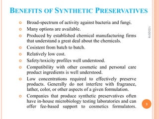 Antimicrobial Preservatives  Synthetic Preservative Alternative