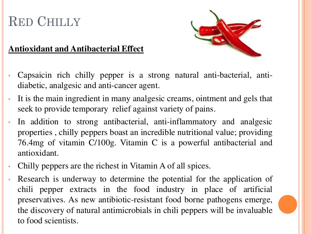 Antimicrobial Properties of Spices by Komal Bhadoria