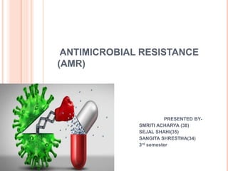 Antimicrobial resistance (amr)