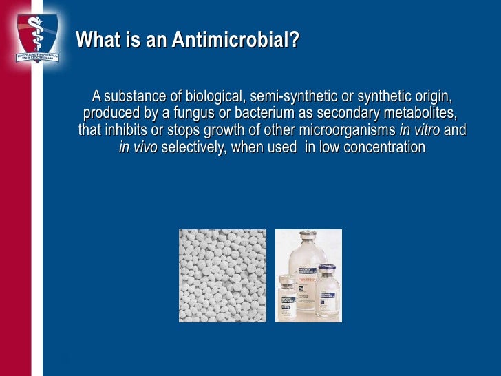 Antimicrobials