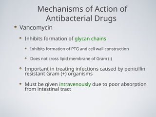 antimicrobial drugs and their action.ppt