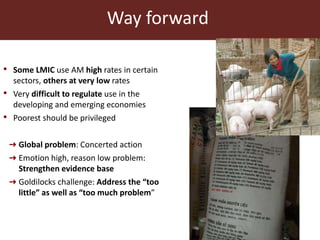 Antimicrobial use in African agriculture and its implications