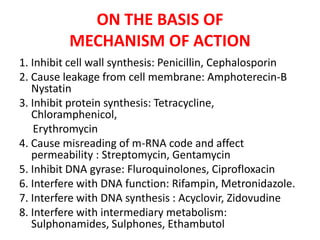 Photo inspiration: Fresh Look at Classification And Mechanism Of Action Of Antimicrobials By Dr Prince