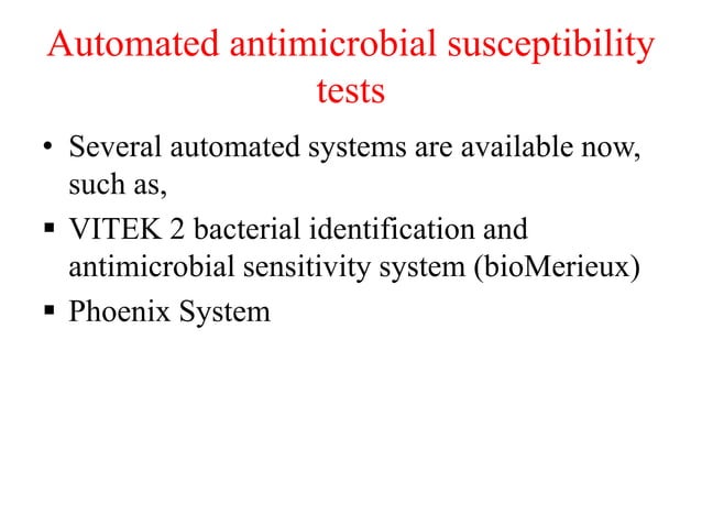 Antimicrobial sensitivity test | PPTX | Infectious Diseases | Diseases ...