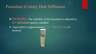 ANTIMICROBIAL SENSITIVITY TESTING kalyan kumar. G.pptx