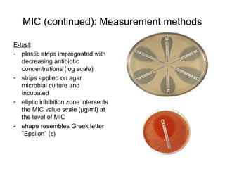 Antimicrobial susceptibility testing an overview of definitions and ...