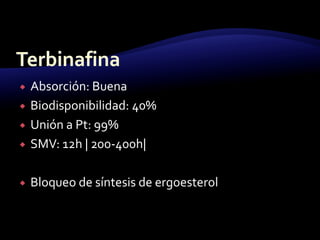 DosisComprimidos 	50|100|150|200|mgSuspensión	10-40mg/mlSol. IV		2mg/mlAdultos		50-800mg/día (oral-IV)Niños		3-6mg/kg/día 