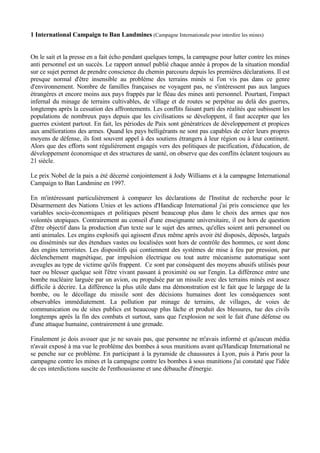 Antimines Sous Munitions