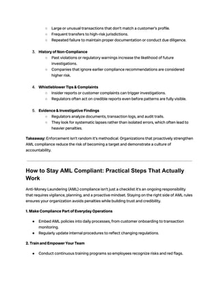 AML Compliance Rules & Penalties | Andorra Facts | PDF