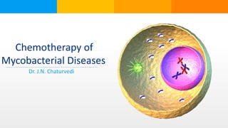 Chemotherapy of
Mycobacterial Diseases
Dr. J.N. Chaturvedi
 