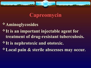 Pharmacology Antimycobacterial drugs.ppt